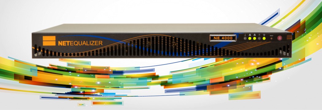 NetEqualizer bandwidth shaping appliance